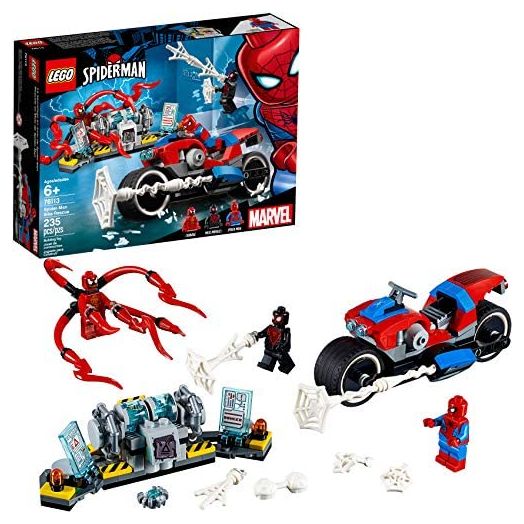 LEGO Marvel Spider-Man: Spider-Man Bike Rescue 76113 Building Kit (235 Pieces)