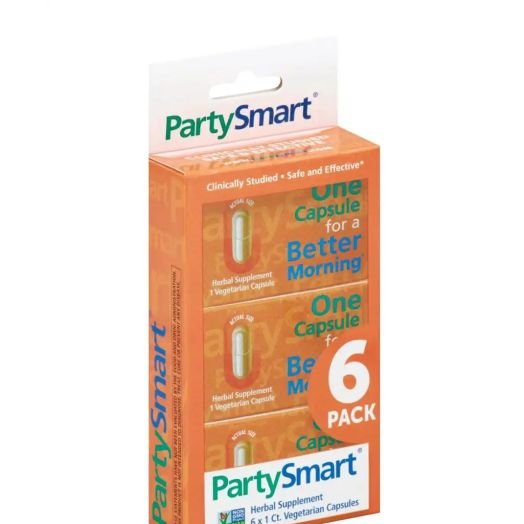 Himalaya Herbal Healthcare PartySmart - 6 Vegetarian Capsules