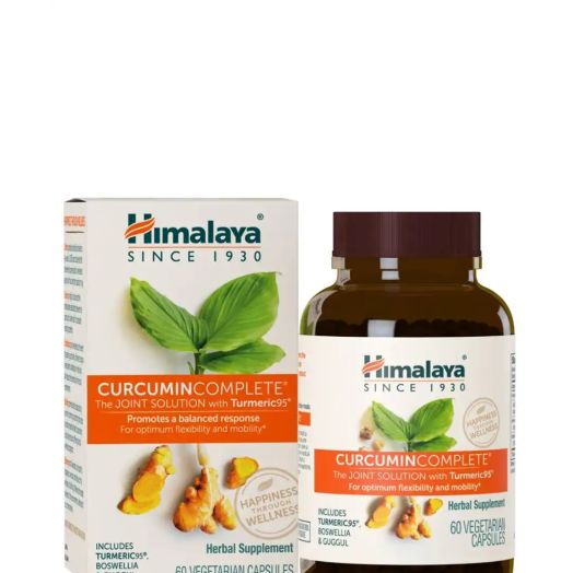 Himalaya Herbal Healthcare Curcumin Complete - 60 Vegetarian Capsules