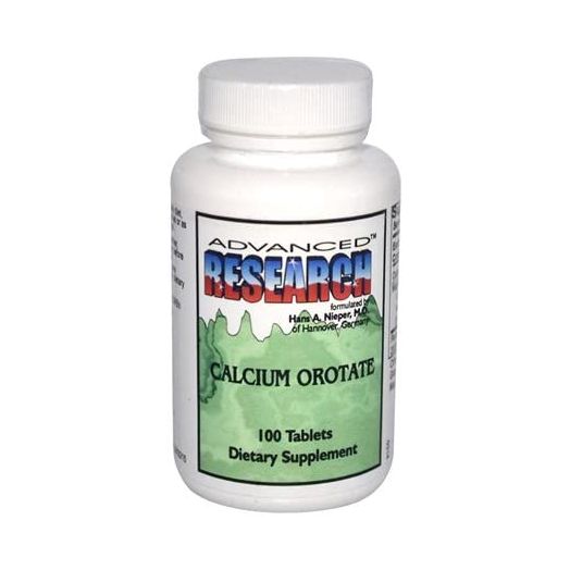 NCI Advanced Research Dr. Hans Nieper Calcium Orotate Capsules, 100 Count
