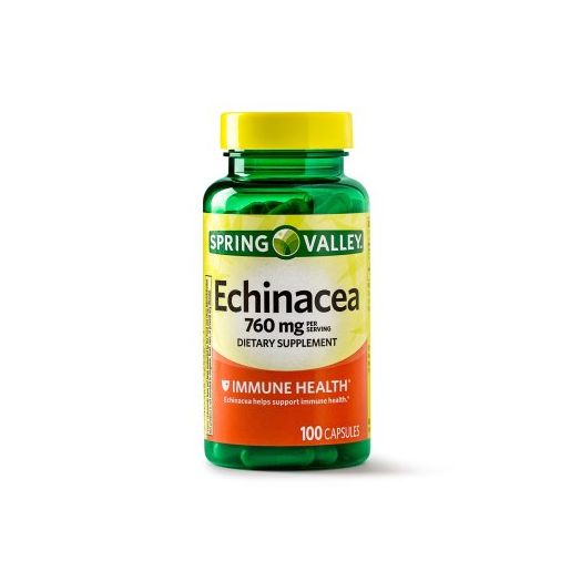 Spring Valley Echinacea Capsules, 760 mg, 100 Ct