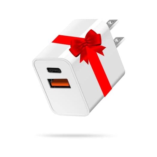Fast Charging Block, iPhone Charger Block, USB C Wall Charger, LXSOSO 20W iPhone 14 13 Pro Max Charger Block Compatible for Apple Watch Series 7 8, LXSOSO Type C Charger Brick Cube Power Adapter