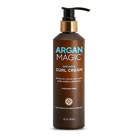 ARGAN Magic Defining Curl Cream, Enhances Waves and Curls, Reduces Frizz