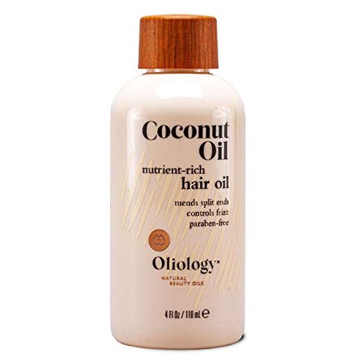 Oliology Coconut Hair Oil, Helps Repair Distressed Hair, Mends Split Ends