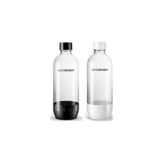 soda-stream (Soda stream 1-Liter Carbonating Bottles- Black&white (Twin Pack)…)