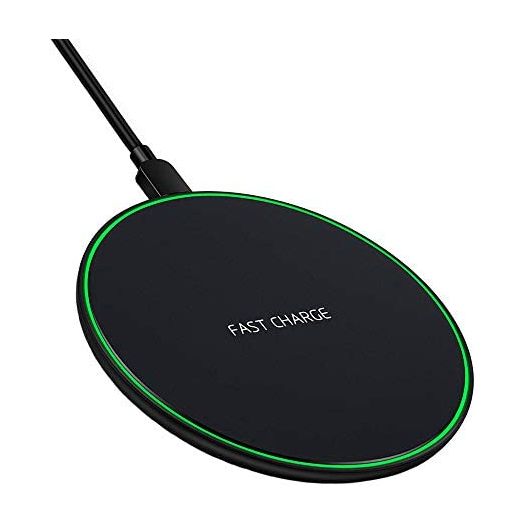 10W Wireless Charger for Samsung Galaxy S22 S21 S20 S10+ S10 Plus S9+ S9 S8 S8+ S7 S6 Edge; Note 20, Note 10, Note 9, Note 8 Fast Wireless Charging Pad Station Qi-Certified