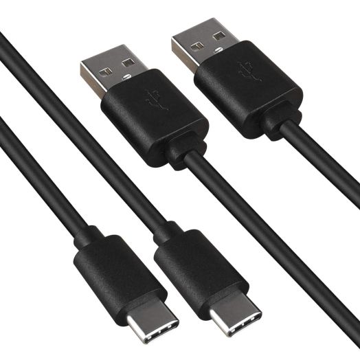 2-Pack Type C Charger Cable Compatible with Kindle E-readers,Fire Tablets,HD 10 9th 11th Generation,HD 8 10th Gen,8 Plus Kids Edition (2019,2020,2021),Kids Pro,HD7 2022,Max 11 2023,USB-C Charging Cord