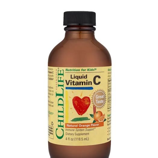 ChildLife Essentials Liquid Vitamin C, Natural Orange Flavor - 4 fl. oz (118.5 ml)