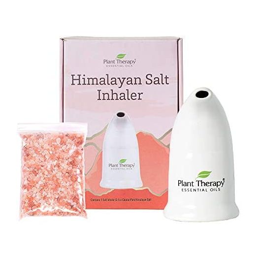 Plant Therapy Pink Himalayan Salt Inhaler w/Pink Himalayan Crystal Salt