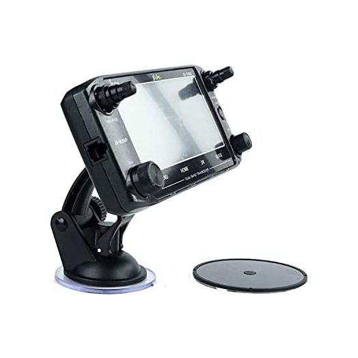 Suction Cup Mount with Dash Disc and Mic Mount for Icom ID-5100 IC-2730 TYT-TH-7800 TH-9800 Yaesu FT-7900 FT-8800 FT-8900 FT-857