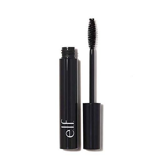 e.l.f. Volumizing & Defining Mascara Conditioning, Lengthening Creates High-Volume and Clump-Free Lashes Jet Black, Silicone Brush 0.185 Oz