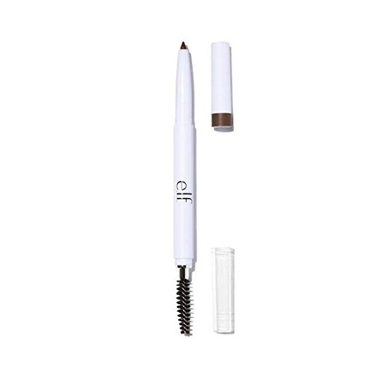 e.l.f, Instant Lift Brow Pencil, Dual-Sided, Precise, Fine Tip, Shapes, Defines, Fills Brows, Contours, Combs, Tames, Neutral Brown, 0.006 Oz
