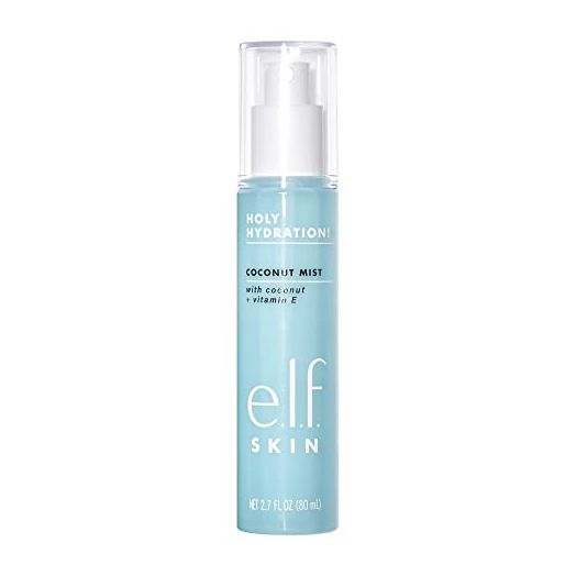 e.l.f. Cosmetics Holy Hydration! Hydrating Coconut Mist, Refreshes, Soothes & Invigorates Skin, Tropical Scent, 2.7 Fl Oz (Pack of 1)