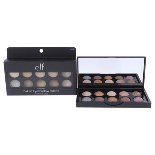 e.l.f. Baked Eyeshadow Palette California, 0.28 OZ