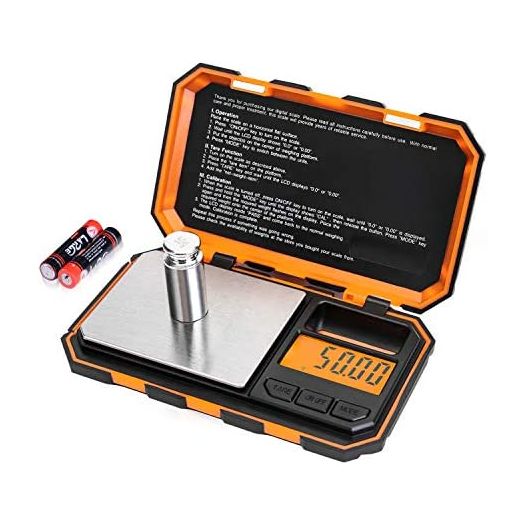 Fuzion Digital Pocket Scale, 200g x 0.01g Jewelry Gram Scale, 6 Units Conversion Mini Scale with LCD Display, Tare Function for Food, Jewelry, Medicine, Coffee ( Battery Included )