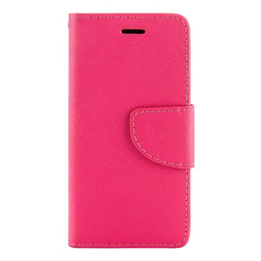 Faux Leather Folio Phone Stand Case With Magnetic Closure For iPhone 6 or 6s