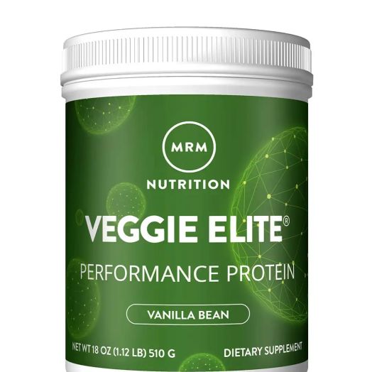 MRM Nutrition Veggie Elite Performance Protein, Vanilla Bean Flavor - 18 oz (510 Grams)