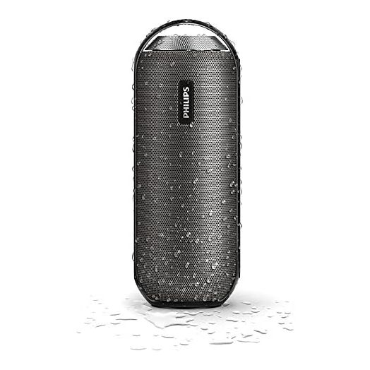 Philips BT6000B/37 Splash-Proof Wireless Portable Speaker (Gun Metal)