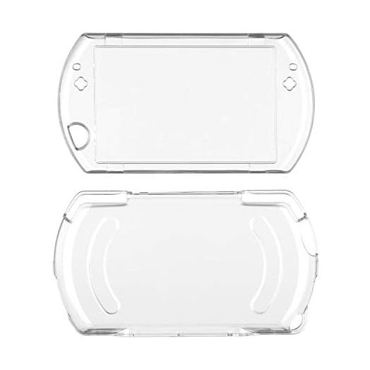 OSTENT Protector Clear Crystal Hard Case Cover Skin for Sony PSP Go