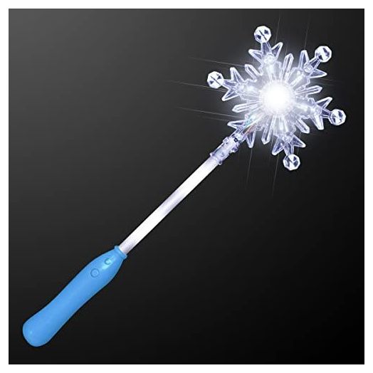 Light Up Frozen Snowflake Wand