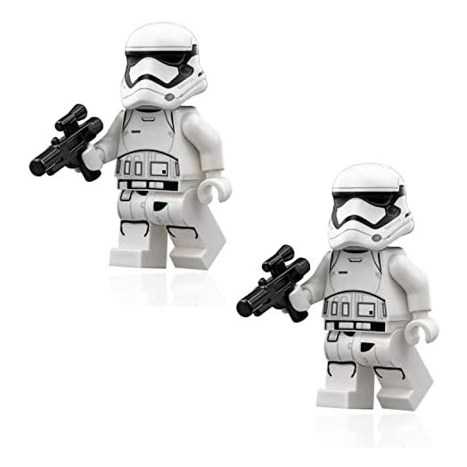 LEGO Star Wars The Force Awakens Minifigure - Pack of 2 First Order Stormtrooper with Blaster Guns