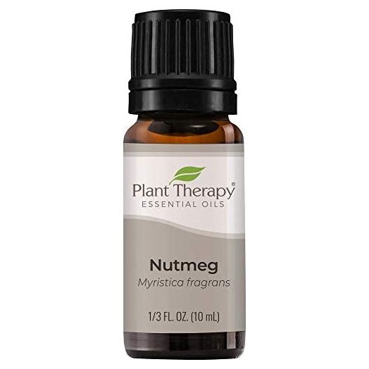 Plant Therapy Nutmeg Essential Oil 10 mL (1/3 oz) 100% Pure, Undiluted, Therapeutic Grade