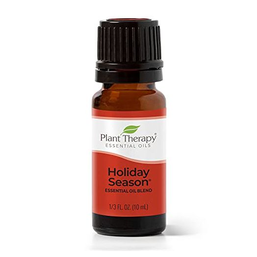 Plant Therapy Holiday Season Synergy Essential Oil 10 mL (1/3 oz) 100% Pure, Undiluted, Therapeutic Grade