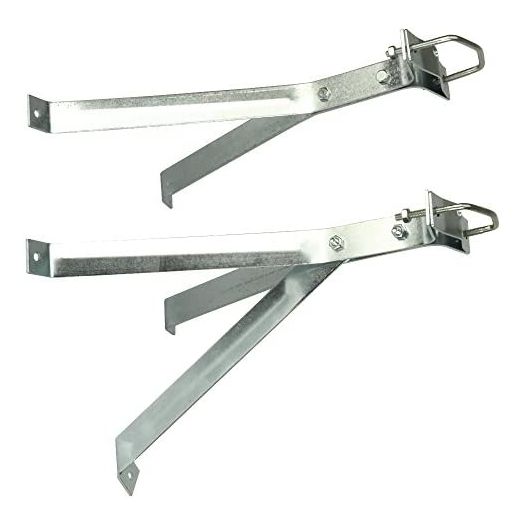 12 Inch Heavy-Duty Antenna Wall Mount, 1 Pair