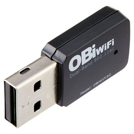 Poly (Plantronics + Polycom) OBiWiFi5G USB USB Wi-Fi Accessory for VoIP Adapters (1517-49585-001)