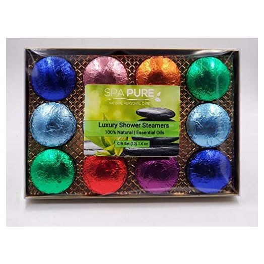 Spa Pure Shower Bombs, Rejuvenating Steamers and Aromatherapy Tablets