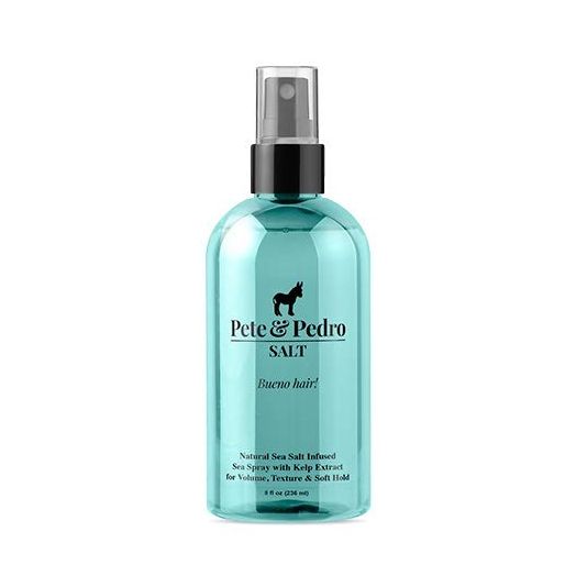 Pete & Pedro SALT - Natural Sea Salt Spray for Hair Men & Women, Instant Thickness, Volume, Texture, and a Light Hold | As Seen on Shark Tank, 8 oz.