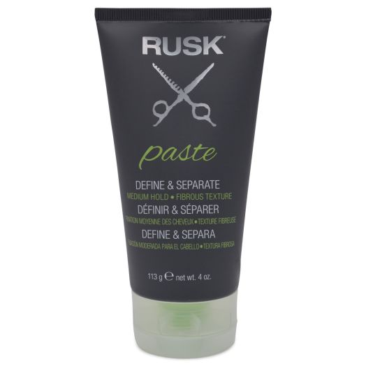 Rusk Define & Separate Texturizing Medium Hold Hair Styling Paste, 4 oz
