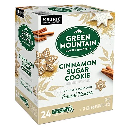 Green Mountain Coffee Roasters Cinnamon Sugar Cookie, 24 K-Cup Pods