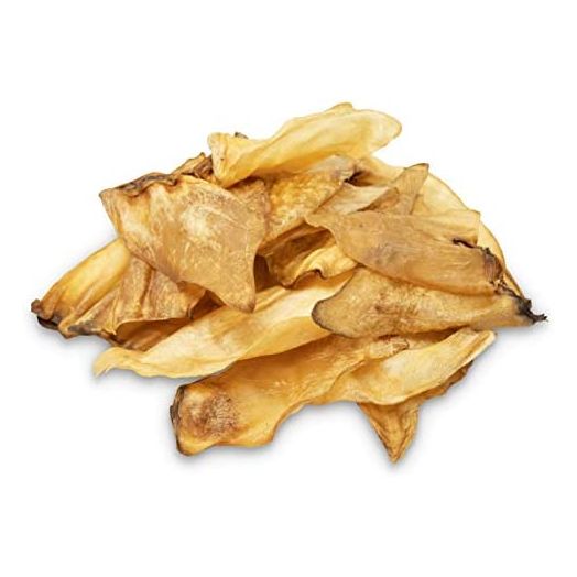 Wild Eats Water Buffalo All Natural Ear Dog Chews, Dog Treats & Dog Snacks - 20 Piece Value Pack (Grain Free Dog Treats - Great Alternative to Pig Ears, Cow Ears, Dog Bones & Rawhides for Dogs)