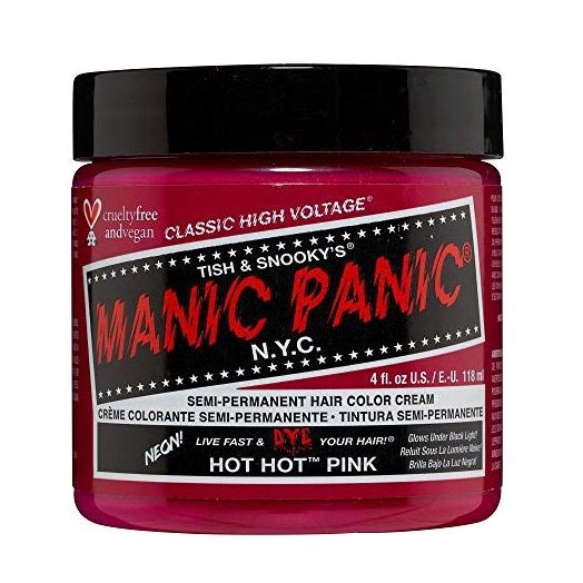 MANIC PANIC Hot Hot Pink Hair Dye Classic