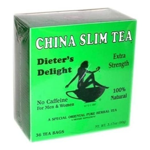 China Slim Tea Dieter's Delight 36 TEA BAGS NET WT 3.17 OZ (90 g)
