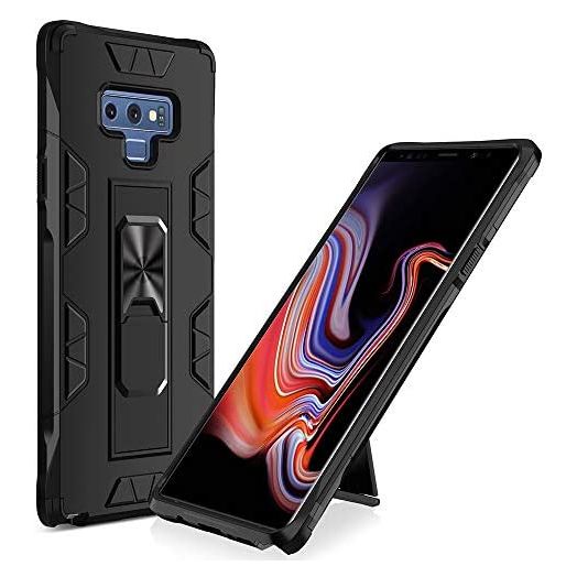 TORRTOWAY Military Grade Drop Samsung Galaxy Note 9 Case Shockproof with Kickstand Stand Built-in Magnetic Car Mount Armor Protective Case for Galaxy Note 9 Phone Case (Black)