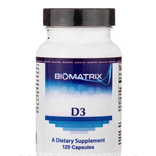 BioMatrix D3 5,000 IU - 120 Capsules