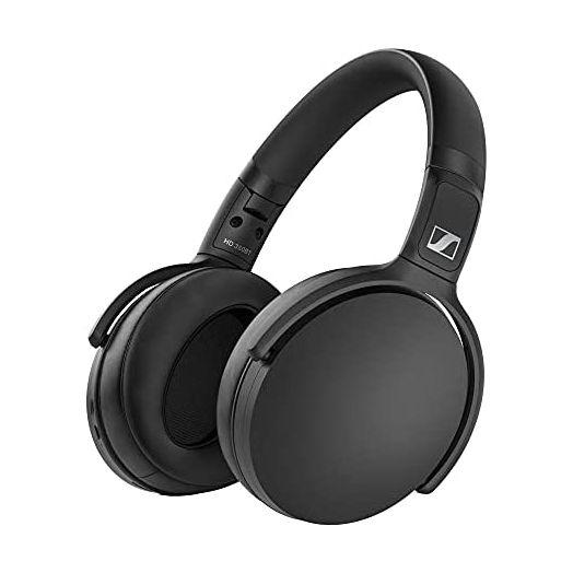 Sennheiser HD 350BT Bluetooth 5.0 Wireless Headphone - 30-Hour Battery Life, USB-C Fast Charging, Virtual Assistant Button, Foldable - Black