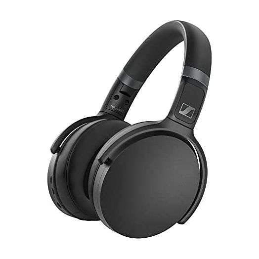SENNHEISER HD 450BT Bluetooth 5.0 Wireless Headphone with Active Noise Cancellation - 30-Hour Battery Life, USB-C Fast Charging, Virtual Assistant Button, Foldable - Black