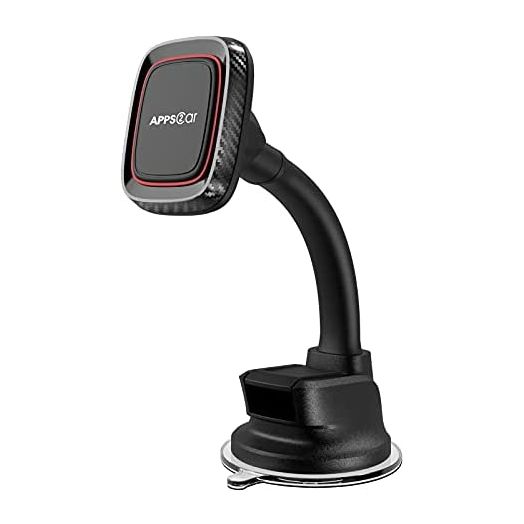 Ultimate Flexible Arm Magnetic Phone Holder for Car Dash Windshield Phone Holder Mount /Strong Suction Cup Compatible with iPhone 13 12 11 Xs Max X 8 7 Plus Samsung Galaxy S10 S9 S8 Note 8 and More