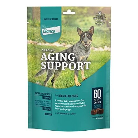Alenza Soft Chews Aging Support for Dogs, 60 count