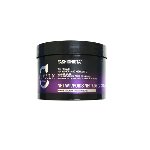 Tigi Catwalk Fashionista Violet Mask 7.05 Oz, For Blondes And Highlights