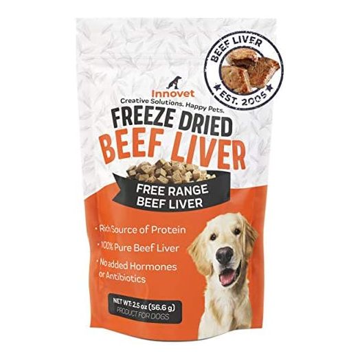 Innovet Pet Freeze Dried Treats - 3 Calories per Treat, Protein for Dogs, Freeze Dried Training Treats for Dogs - Made in USA