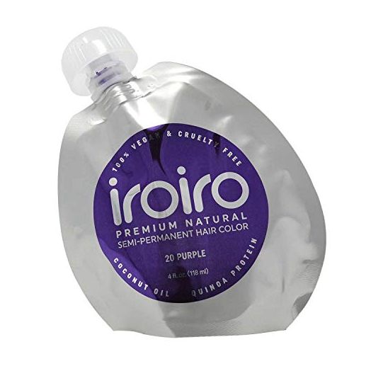 iroiro 20 Purple Natural Semi Permanent Hair Color