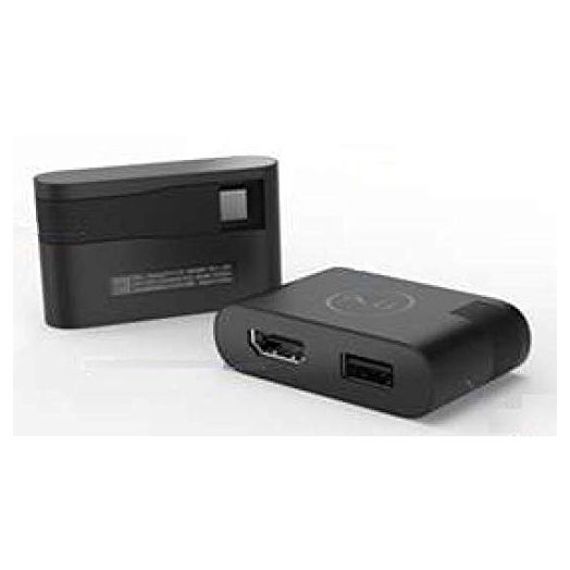 Dell DA20 USB Type-C to HDMI/USB Type-A 4K (60Hz) for XPS 15 9500/9510 XPS 17 9700/9710, XPS 13, Precision 5750, Laptops