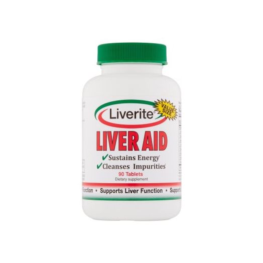 Liverite Liver Aid Value Size Tablets, 90 count
