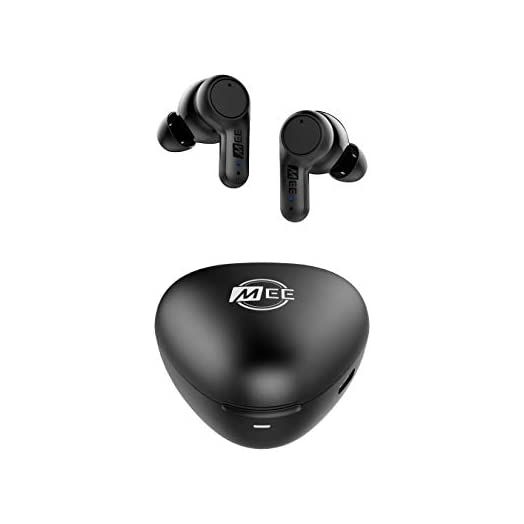 MEE audio X20 True Wireless Earbuds, Active Noise Cancelling in Ear Headphones, IPX4 Sweat Resistant Bluetooth 5.0 Stereo Earphones with Charging Case, Built-in Headset, Mic & Touch Control