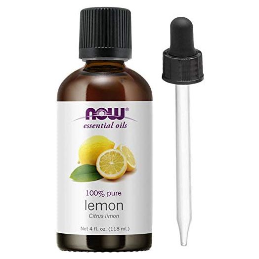Now Foods Lemon Oil, 4 Fluid Ounce + 1 Glass Dropper