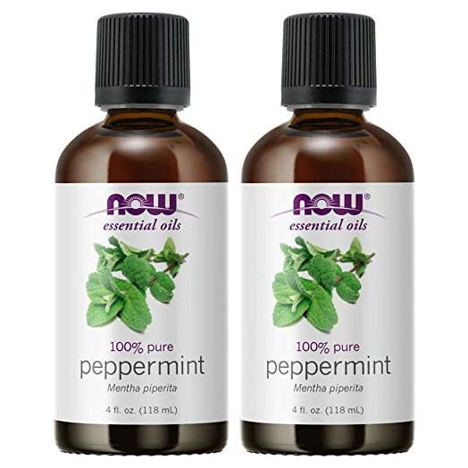 NOW Foods Essential Oils Peppermint -- 4 fl oz (Pack of 2)